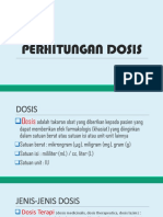 Perhitungan Dosis