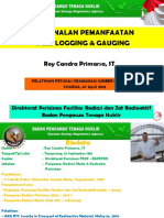 Pengenalan Pemanfaatan Well Logging & Gauging 2015