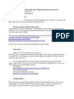 Entry point change technique explained in first part document series