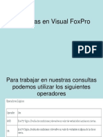 Consultas en Visual Foxpro