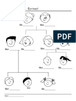 Ecrivez Les Membres de La Famille PDF