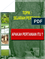 3-05 - 2 Sejarah Pertanian