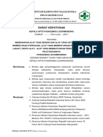 SK Memisahkan Alat Yang Bersih Dan Alat Yang Kotor, Alat Yang Memerlukan Sterilisasi, Alat Yang Membutuhkan Perawatan Lebih Lanjut, Serta Alat-Alat Yang Membutuhkan Persyaratan Khusus Peletakkannya