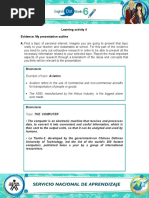 Download Evidence My Presentation Outline by yupego SN360778468 doc pdf