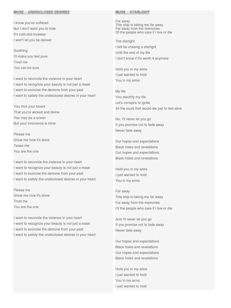 MUSE, Bruno Mars, Maroon 5 PDF Leisure Entertainment (General)