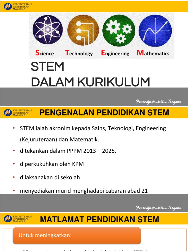 Pendidikan STEM di Sekolah | PDF | Komputer