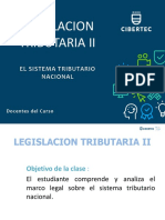 2 El Sistema Tributario Nacional - Legislacion Tributaria Ii PPT Clase 2 Cibertec PDF