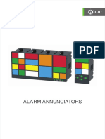 GIC Alarm Annunciators Provide Instant Visual and Audible Alarms