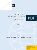 Curso de Derecho Economico Legislacion Economica Tomo Ii Manuel Astudillo PDF