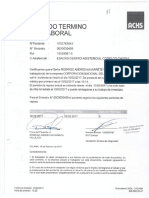 Certificado de Termino de Reposo Laboral Rodrigo Andrés Navarre