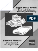1988 GMC Light Duty Truck Fuel and Emissions Including Driveability