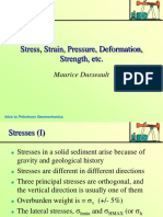 Stress, Strain, Pressure, Deformation, Strength, Etc.