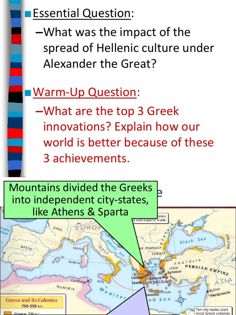 Hellenism Alexander The Great PDF Ancient Greece Alexander The Great