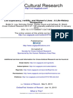 Cross-Cultural Research: Perspective Life Expectancy, Fertility, and Women's Lives: A Life-History