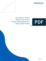 Amadeus Altea Administration Flight Management Business Rules UG May2016