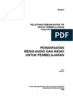 Download Pemanfaatan Media Audio dan Radio Untuk Pembelajaran by Zulfikri SN3608003 doc pdf