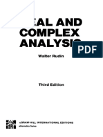 Real and Complex Analysis by Walter Rudin PDF