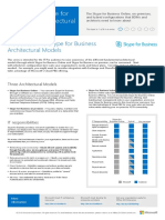 Skype For Business Architectural Models