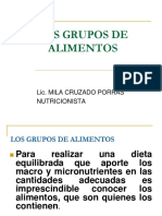 Clase Teorica No 3 Los Grupos de Alimentos