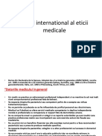 Codul International Al Eticii Medicale dentare