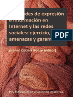  Libertades de Expresion e Informacion en Internet y Las Redes Sociales Ejercicio Amenazas y Garantias