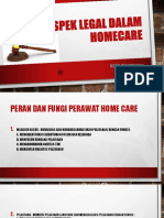 III Aspek Legal Dalam Homecare
