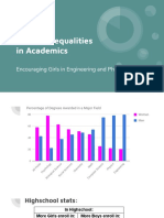 gender inequalities in academics