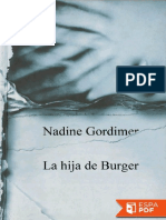 La Hija de Burger - Nadine Gordimer