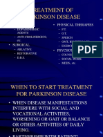 Treatment of PD