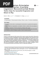 Melbourne ACL Rehabilitation Guide - Gabriel Bala PDF | PDF | Knee ...