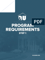 RU Program Requirements