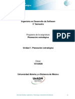 Unidad 1 Planeacion Estrategica DPES