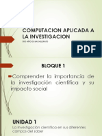 Computación Aplicada A La Investigación