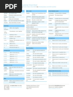 Javascript Cheat Sheet: by Via