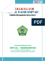 Buku-01 Kurikulum Mts Al-Hamdaniyah 1415