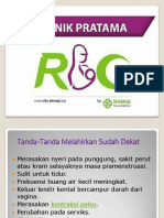 Tanda-Tanda Sudah Mendekati Kelahiran - RBC Sinergi Foundation