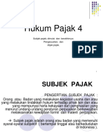 Subyek Pajak, Dimulai Dan Berakhirnya Pajak, Pengecualian Pajak, Dan Obyek Pajak