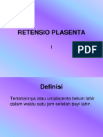 Retensio Plasenta