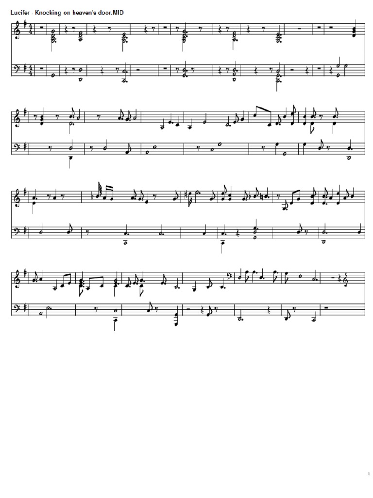 Lucifer Knocking On Heaven S Door Sheets