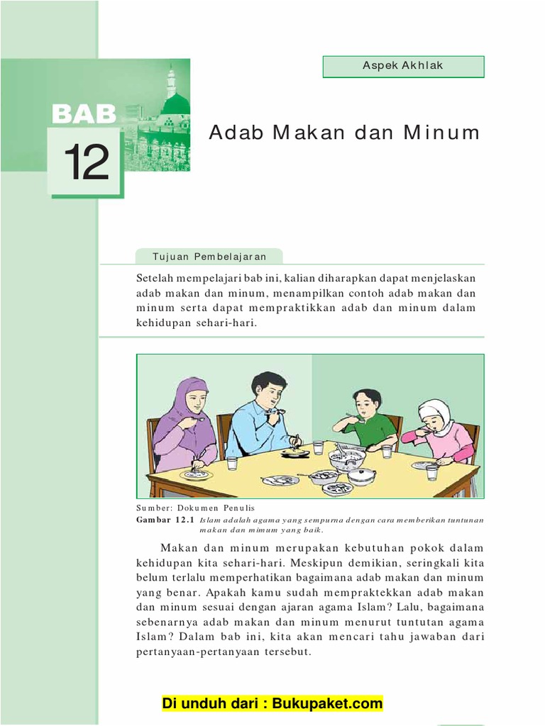 Makalah Tentang Adab Makan Dan Minum Seputar Minuman