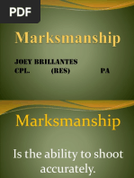 Marksmanship PPT