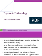 Ergonomic Epidemiology