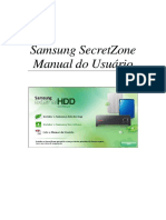 HD Externo Samsung SecretZone User Manual Ver 2.0