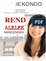 Marie Kondo Rend A Lelke Mindennek PDF