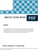 Analisis Usaha Besar