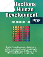 Mahbub Ul Haq Reflections On Human Development