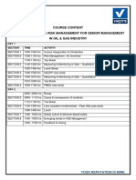 Advanced Safety Risk Management for Oil & Gas Senior Leaders