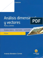 Analisis Dimensional Vectores