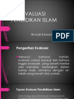 Evaluasi Pendidikan Islam