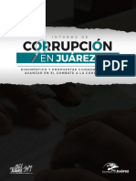 Informe Corrupcion en Ciudad Juarez, Chihuahua 2017